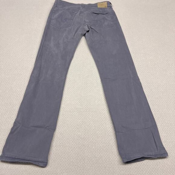 Adriano Goldschmied Pants Mens 33x34 Blue Protege Chino Straight Leg Made in USA - Picture 2 of 11
